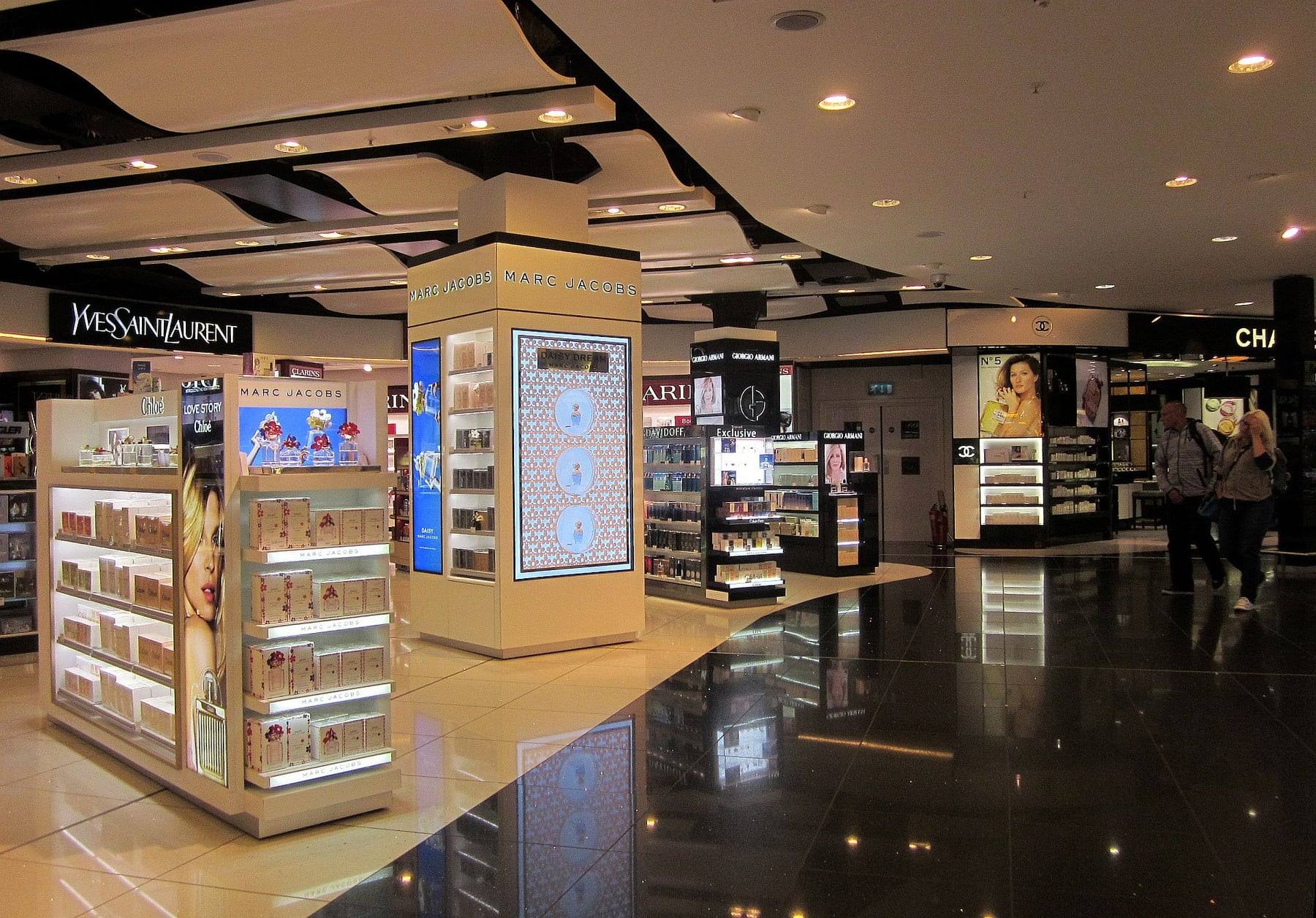 The World Duty Free store in Gatwick's South Terminal