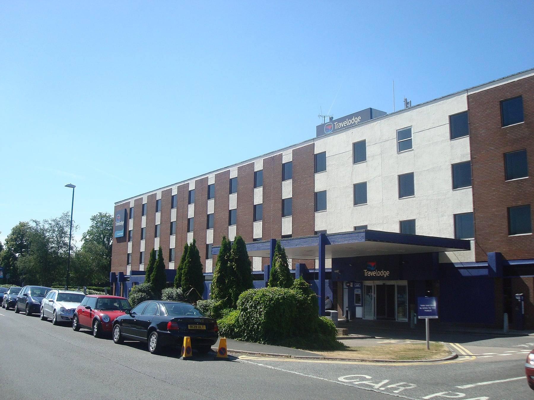 The Travelodge Gatwick Airport hotel exterior